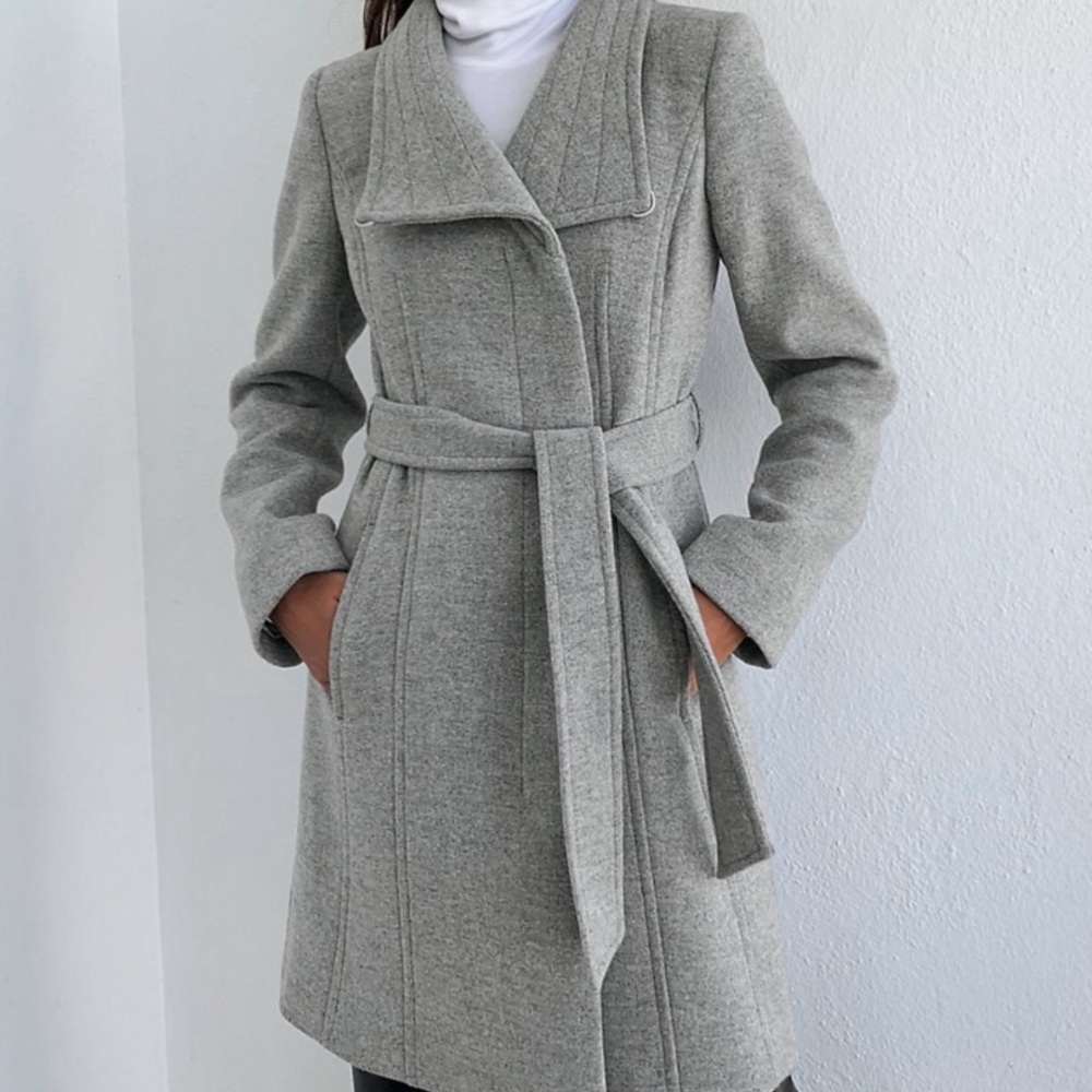 Grey Babaton Connor Coat